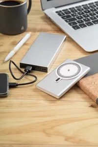 Power bank personnalisé - RaluTen | Argenté