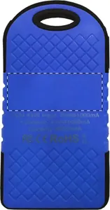 Power bank USB personnalisé - Durabank | Bleu / Noir