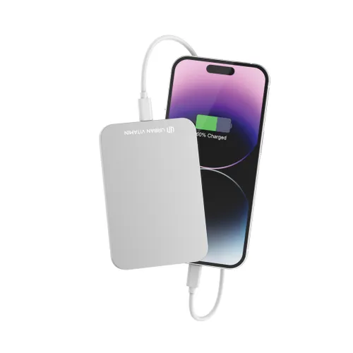 Powerbank 3000mAh personnalisable en plastique/alu RCS UrbanVitamin Burbank - Urban Vitamin