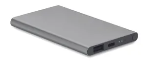 Powerbank 4000 mAh Type C personnalisable | Titanium