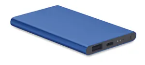 Powerbank 4000 mAh Type C personnalisable | Royal Blue