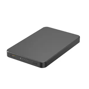 Powerbank magnétique 5000 mAh et 15W Urban Vitamin Marin - Urban Vitamin | Noir