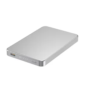 Powerbank magnétique 5000 mAh et 15W Urban Vitamin Marin - Urban Vitamin | Argent