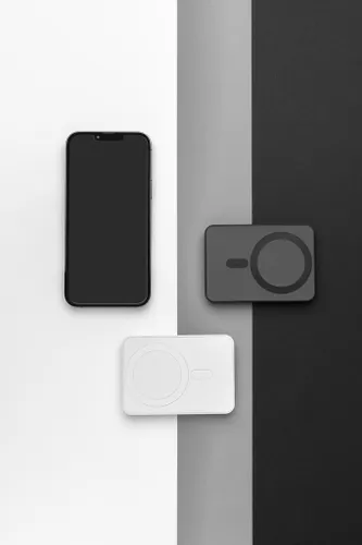 Powerbank magnétique 5000mAh en plastique à personnaliser RCS Magnetix - XD Collection