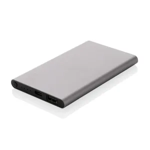 Powerbank personnalisable 4000mAh en plastique recyclé/aluminium RCS - XD Collection