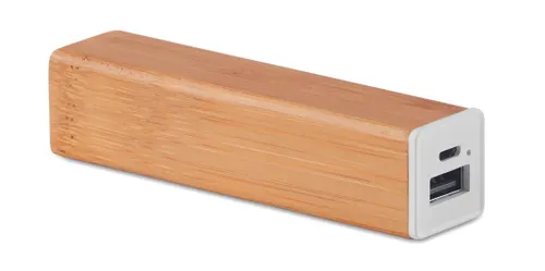 Powerbank personnalisable bambou 2200 mAh - Powerbam