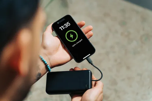 Powerbank personnalisé 20.000mAh/20W en ABS RCS Urban Vitamin Menlo Park - Urban Vitamin