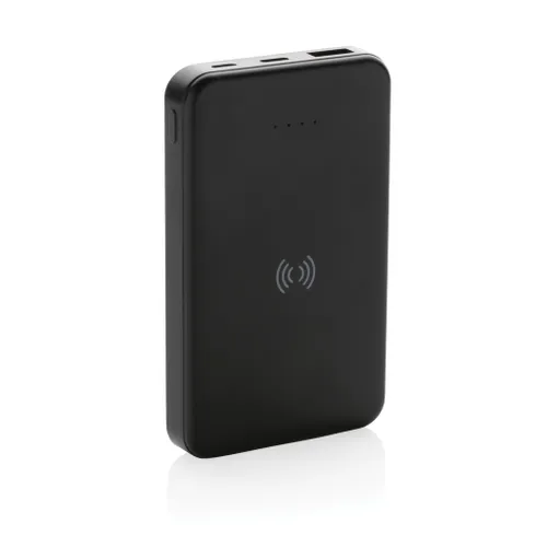 Powerbank personnalisé 5000mAh avec induction 5W en plastique recyclé RCS - XD Collection