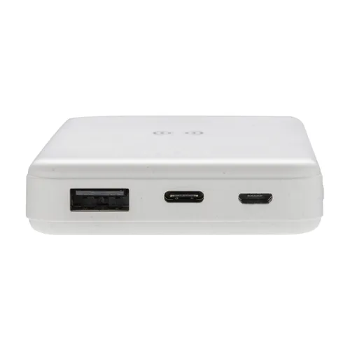 Powerbank personnalisé 5000mAh avec induction 5W en plastique recyclé RCS - XD Collection