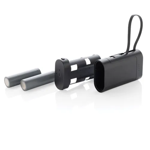 Powerbank personnalisé avec batterie amovible 10.000 mAh Cyclecell - XD Collection