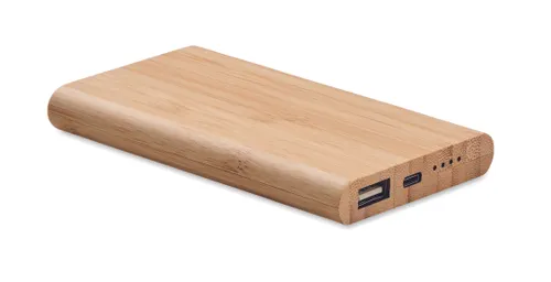 Powerbank personnalisé bambou de 4000 mAh - Arenapower C