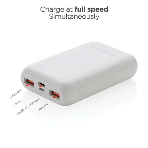 Powerbank publicitaire 10.000 mAh 18W PD Urban Vitamin Alameda - Urban Vitamin