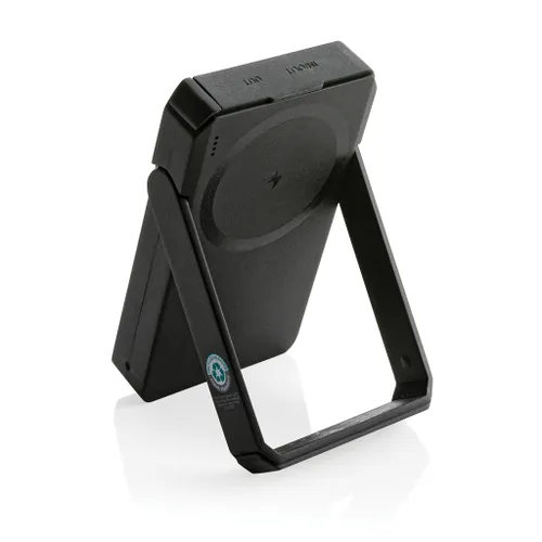 Powerbank publicitaire solaire 5000 mAh et 10W en plastique RCS Skywave - XD Xclusive