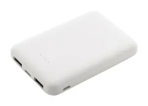 Powerbank RABS - Personnalisé Rabobank Slim | Blanc