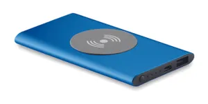 Powerbank sans fil 4000mAh personnalisable | Royal Blue