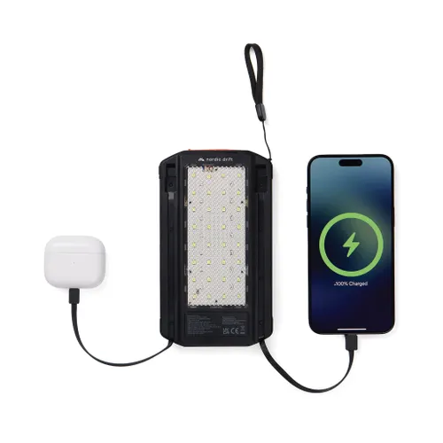 Powerbank solaire 10.000mAh Nordic Drift Titan - Nordic Drift