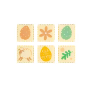 Pralines avec impression chocostamp 6 pièces