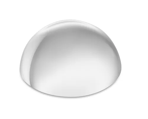 Presse-papier demi sphère - Ovale personnalisable.