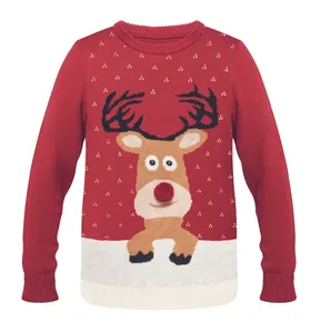 Pull de Noël personnalisable L/XL - Shimas | Red