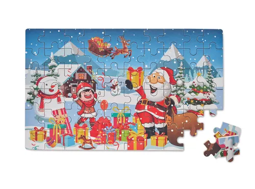 Puzzle de Noël en bois personnalisable - Pazuru