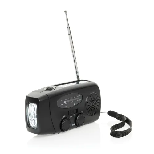 Radio d'urgence en plastique recyclé RCS RescueWave - XD Collection