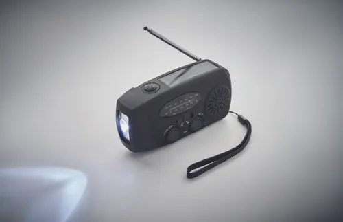 Radio portable publicitaire avec torche LED - Onda