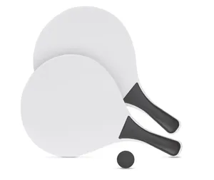 Raquette de plage personnalisée - Match. | Black