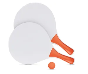 Raquette de plage personnalisée - Match. | Orange