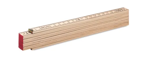 Règle de charpentier en bois 2m - Règle de charpentier en bois personnalisée 2m