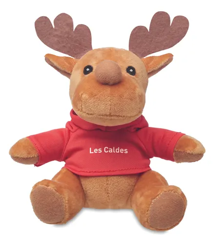 Renne en peluche personnalisé avec capuche - Rudolph