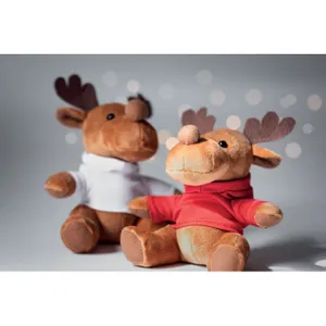Renne en peluche personnalisé avec capuche - Rudolph