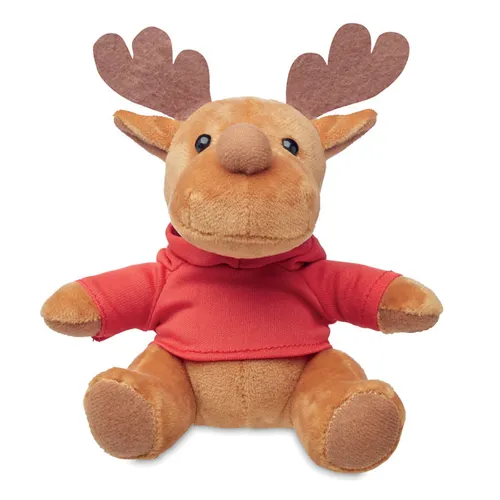 Renne en peluche personnalisé avec capuche - Rudolph