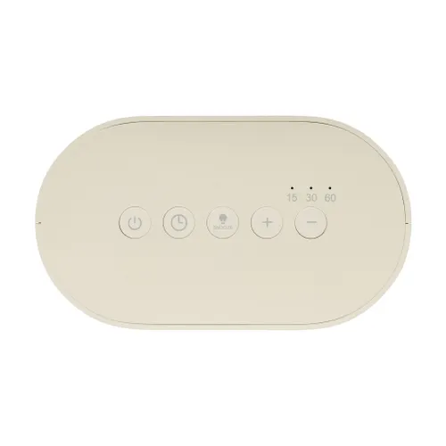 Réveil à bruit blanc en plastique recyclé RCS LumaRise - XD Collection