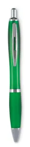 Rio stylo à bille personnalisé | Transparent Green