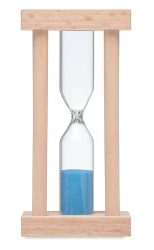 Sablier en bois personnalisable 3 minutes - Ci