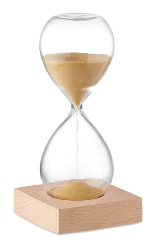 Sablier en verre 5 minutes personnalisable - Desert
