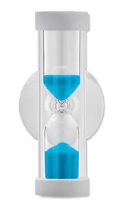 Sablier personnalisable avec ventouse - Quickshower | Blue