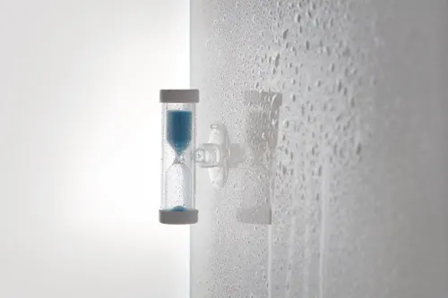 Sablier personnalisable avec ventouse - Quickshower