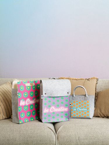 Sac à bandoulière rpet personnalisable - CreaFelt Cross