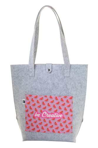 Sac à bandoulière rpet personnalisable - CreaFelt Toteback