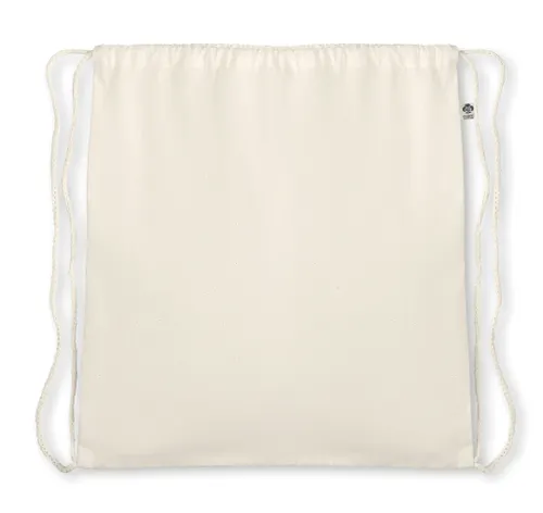 Sac à cordelette en coton bio personnalisé