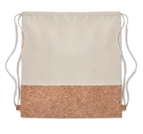 Sac à cordon avec liège personnalisé