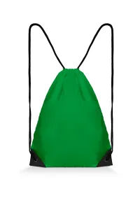 Sac à cordon coulissant réglable avec coins inférieurs renforcés et œillets - TEAM 12L | Vert gelée