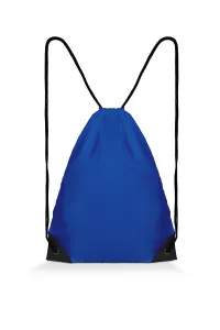 Sac à cordon coulissant réglable avec coins inférieurs renforcés et œillets - TEAM 12L | Bleu roi