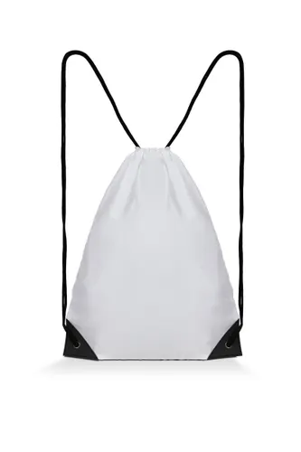 Sac à cordon coulissant réglable avec coins inférieurs renforcés et œillets - TEAM 12L