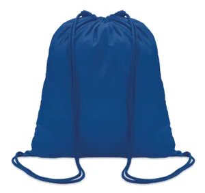 Sac à cordon en coton personnalisé - Colored | Royal Blue