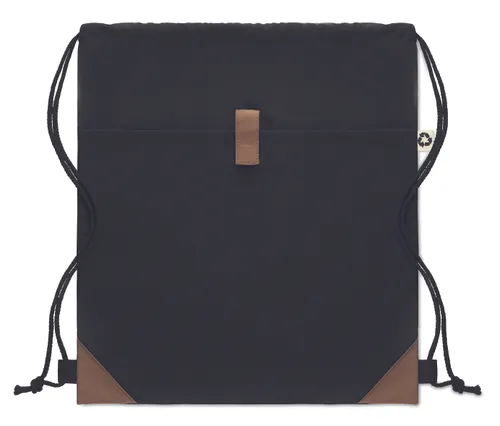 Sac à cordon en coton recyclé Personnalisable - Panda Bag