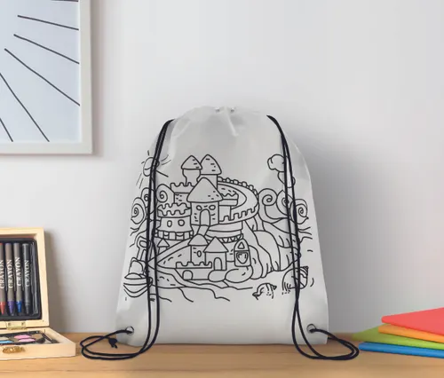 Sac à cordon non tissé personnalisable - Carrydraw