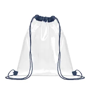 Sac à cordon transparent - Usee | Bleu Marine