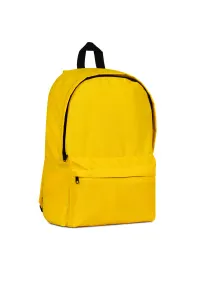 Sac à dos avec grand compartiment principal à fermeture par zip et poche avant avec zip caché - YALE 18L | Jaune